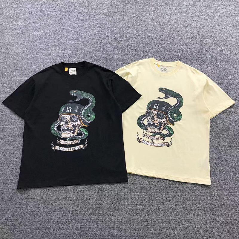 GALLERY DEPT T-SHIRT 212303317（im 170cm 57kg i wear size L in the phot）