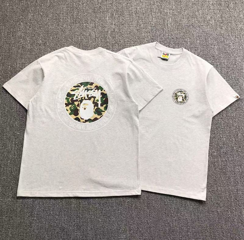 BAPE STUSSY T-SHIRT 1102091242（im 170cm 55kg i wear size S in the phot）