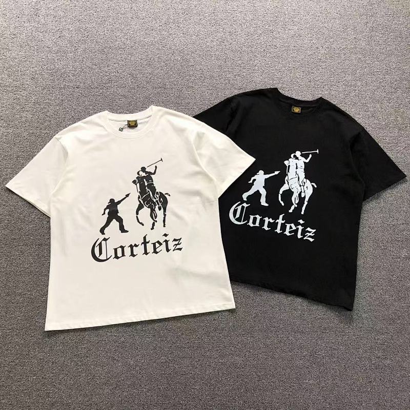 CORTEIZ T-SHIRT 1107232050（im 170cm 60kg i wear size L in the phot）