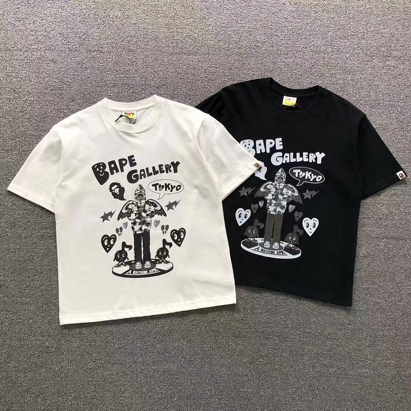 BAPE T-SHIRT 3205040617（im 170cm 60kg i wear size S in the phot）