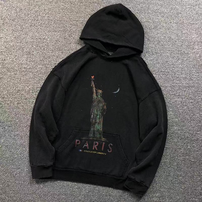 BALENCIAGA HOODIE 4122711163（im 170cm 60kg i wear size XS in the phot）