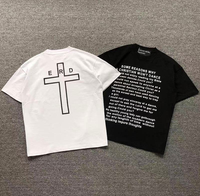 ENFANTS RICHES DEPRIMES T-SHIRT 42012418162（im 170cm 60kg i wear size S in the phot）