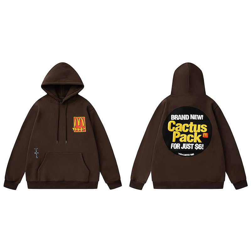 TRAVIS SCOTT CACTUS JACK X MCDONALD HOODIE 261660