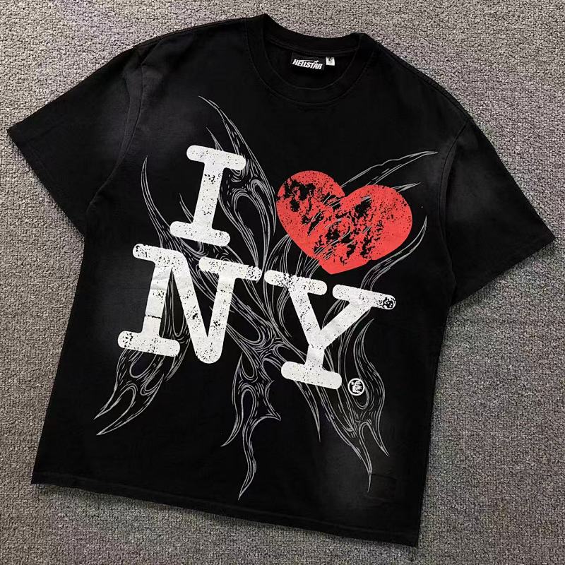 HELLSTAR T-SHIRT 3204070817（im 170cm 60kg i wear size S in the phot）