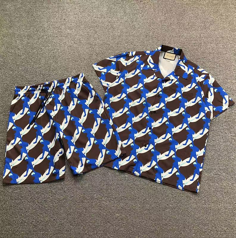 TOP SHORTS GUCCI SHIRT SHORTS 213042339（im 170cm 55kg i wear size L in the phot）
