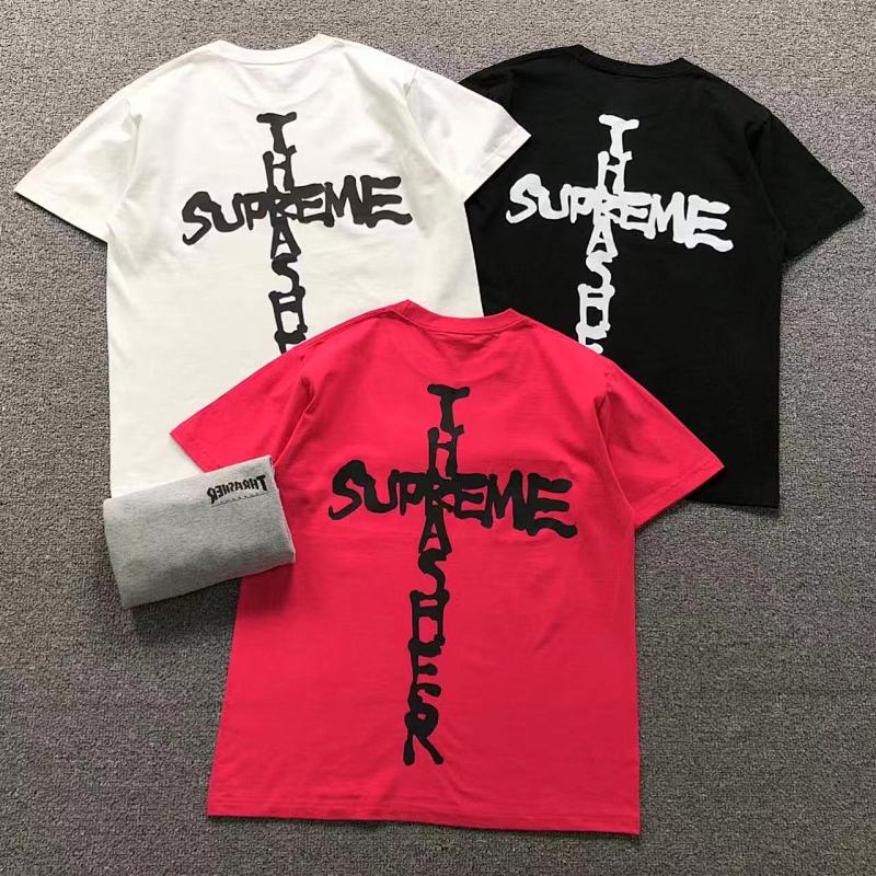 SUPREME T-SHIRT 123130802（im 170cm 60kg i wear size M in the phot）