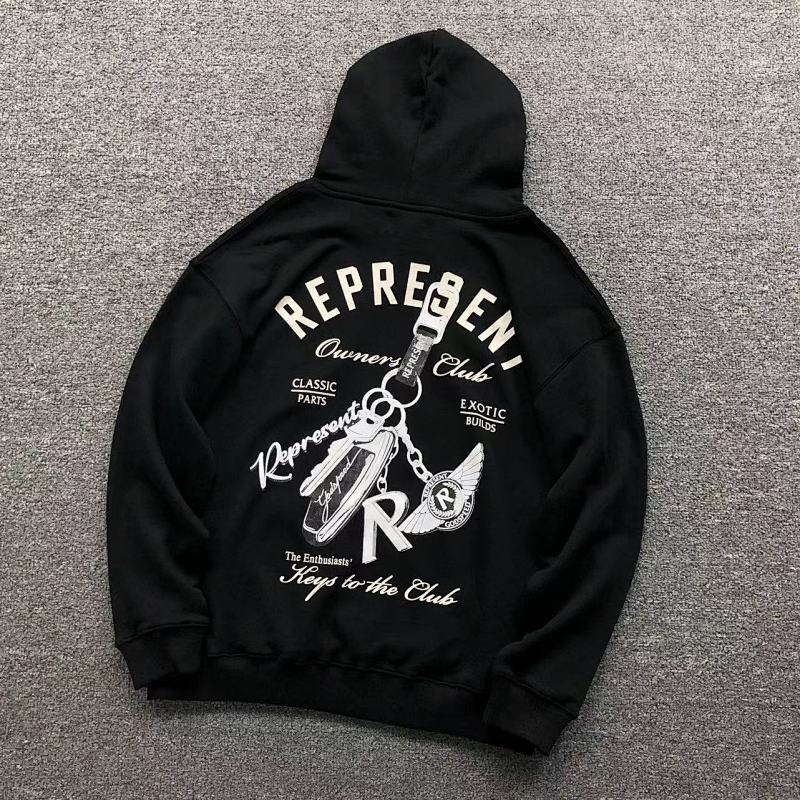 REPRESENT HOODIE 1109261368（im 170cm 60kg i wear size S in the phot）