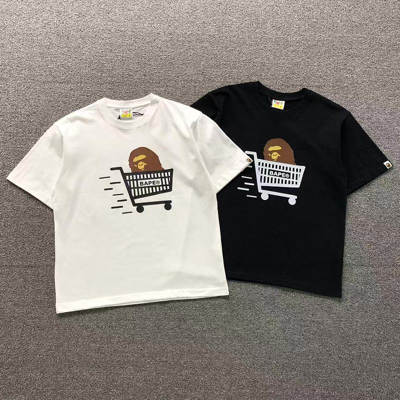 BAPE T-SHIRT 3205040117（im 170cm 60kg i wear size S in the phot）