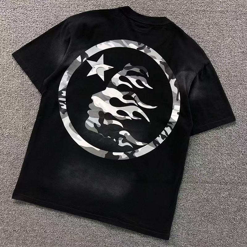 HELLSTAR T-SHIRT 3107013717（im 170cm 60kg i wear size S in the phot）