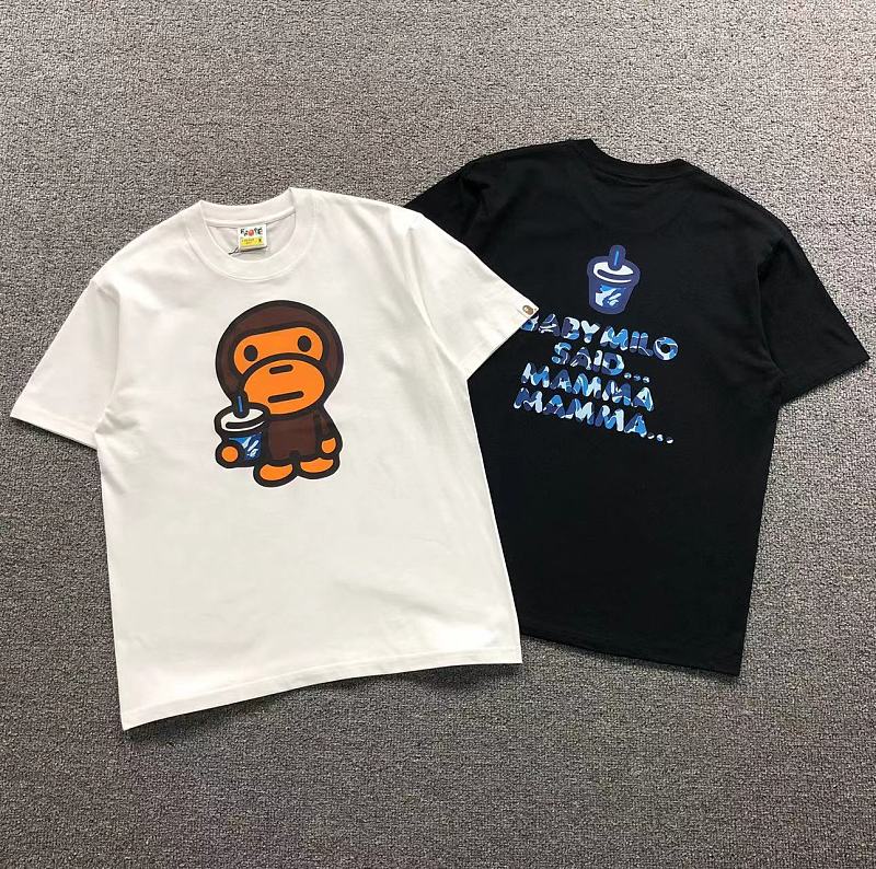 BAPE T-SHIRT 12710431（im 170cm 60kg i wear size M in the phot）