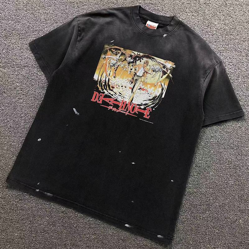 SAINT MICHAEL T-SHIRT 3206185317（im 170cm 60kg i wear size S in the phot）