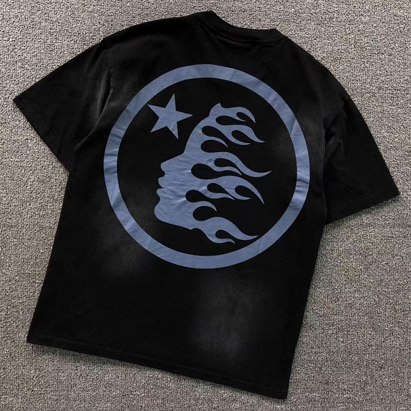 HELLSTAR T-SHIRT 3107012917（im 170cm 60kg i wear size S in the phot）