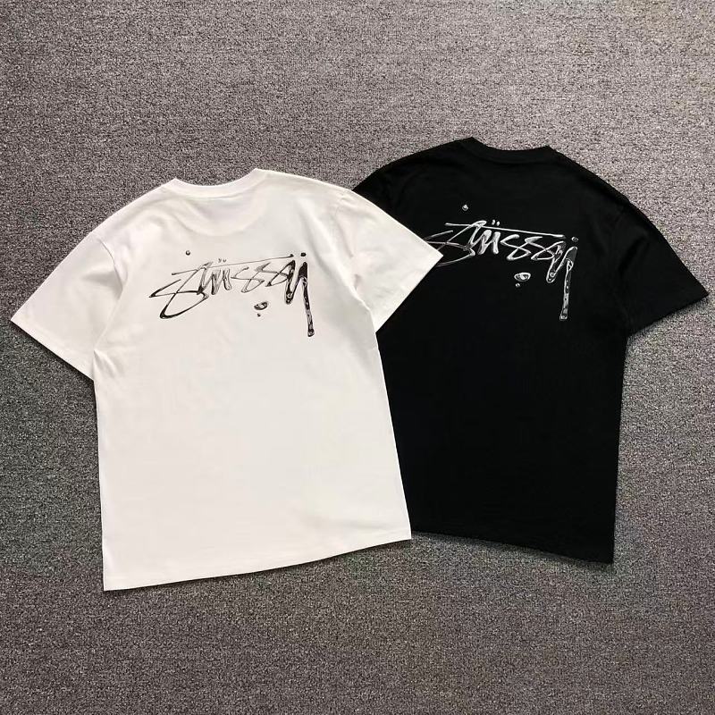 STUSSY T-SHIRT 3207201621（im 170cm 60kg i wear size M in the phot）