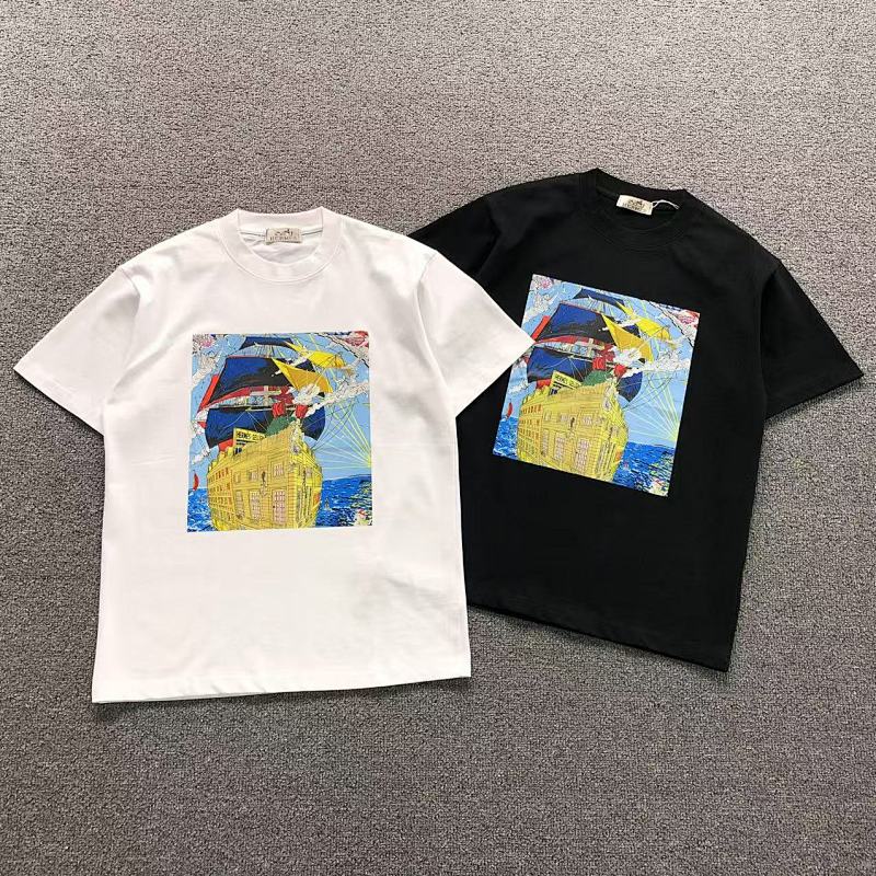 HERMES T-SHIRT 41072509133 （im 170cm 60kg i wear size S in the phot）