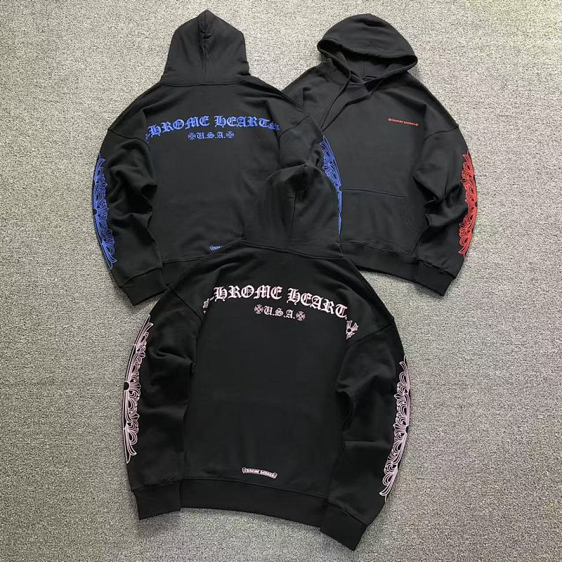CHROME HEARTS HOODIE 1112020802（im 170cm 60kg i wear size XL in the phot）