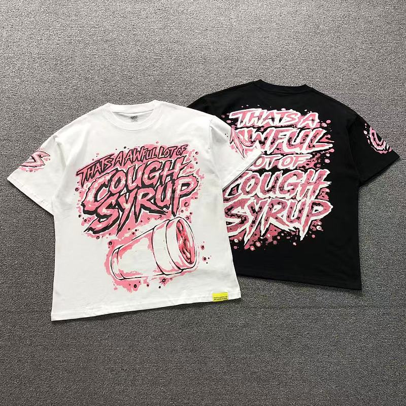 COUGH SYRUP T-SHIRT 526290391（im 170cm 60kg i wear size M in the phot）