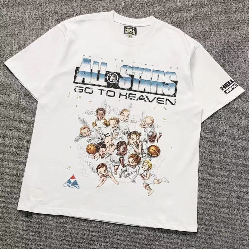 HELLSTAR T-SHIRT 412296217（im 170cm 55kg i wear size L in the phot）
