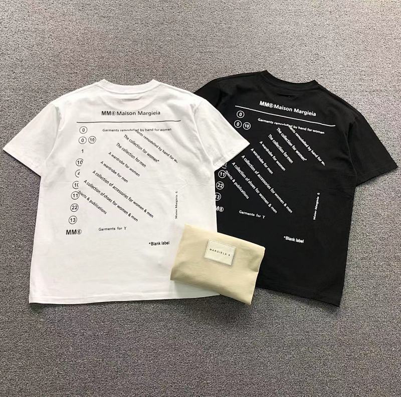 MAISON MARGIELA T-SHIRT 4107050386（im 170cm 60kg i wear size 46 in the phot）