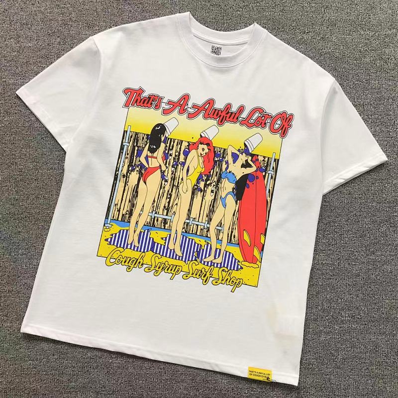 COUGH SYRUP T-SHIRT 523280578（im 170cm 60kg i wear size L in the phot）