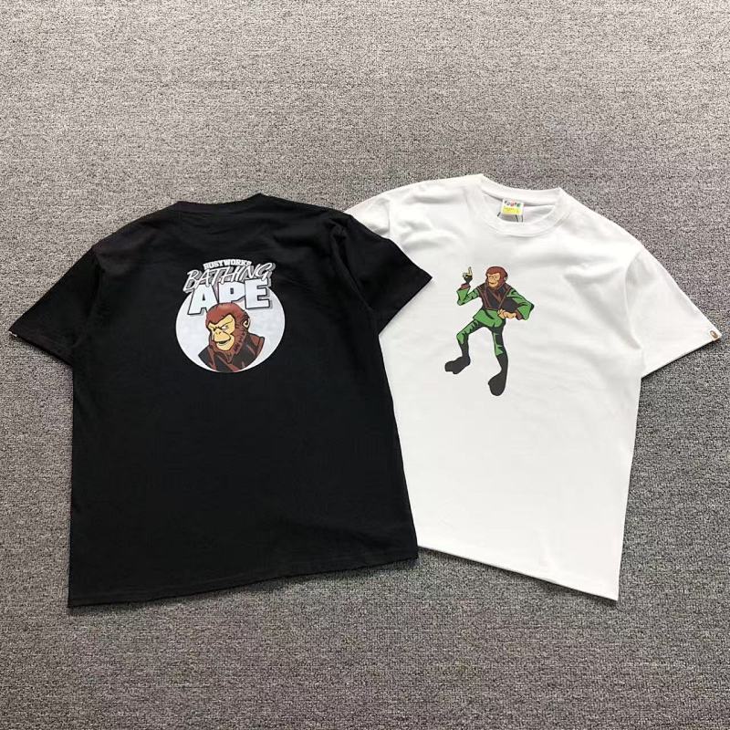 BAPE T-SHIRT 3104180731（im 170cm 60kg i wear size L in the phot）