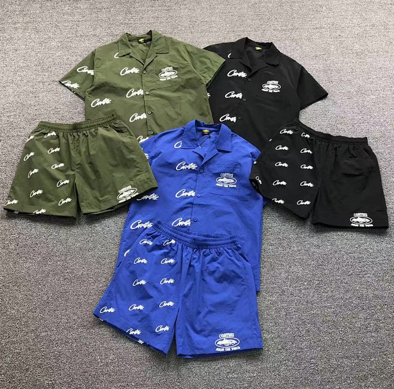 TOP SHORTS CORTEIZ SHIRT SHORTS 56242178（im 170cm 60kg i wear size L in the phot）