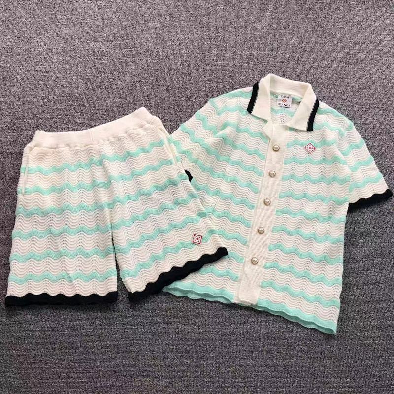 CASABLANCA SWEATER SHORTS 5100414127（im 170cm 60kg i wear size M in the phot）