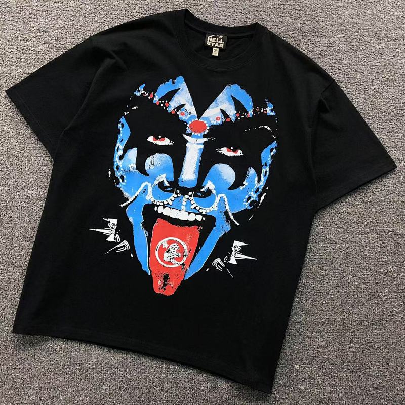 HELLSTAR T-SHIRT 56280589（im 170cm 60kg i wear size M in the phot）