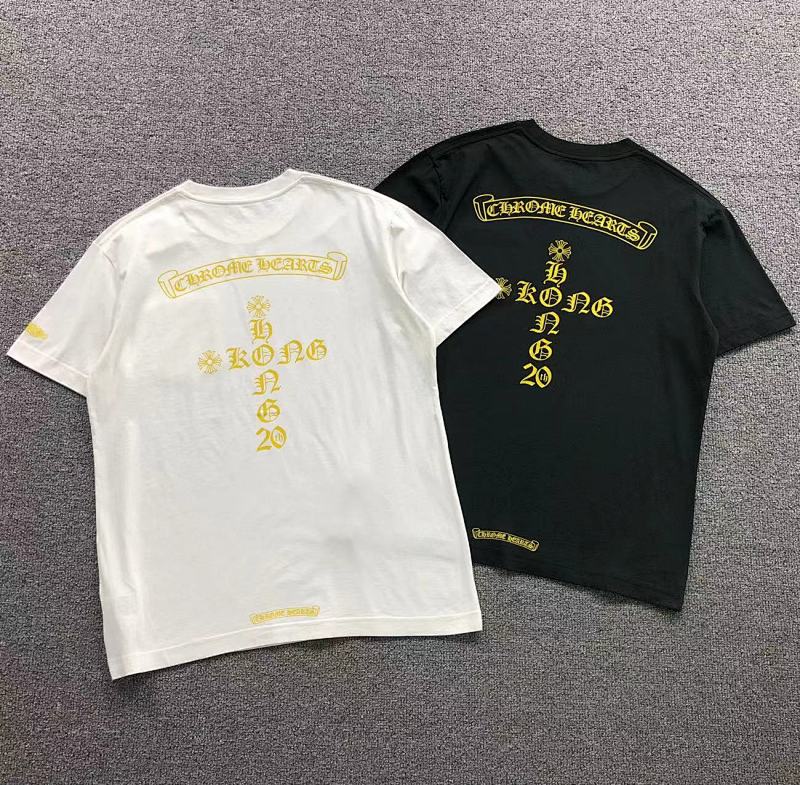 CHROME HEARTS T-SHIRT 123112402（im 170cm 60kg i wear size S in the phot）