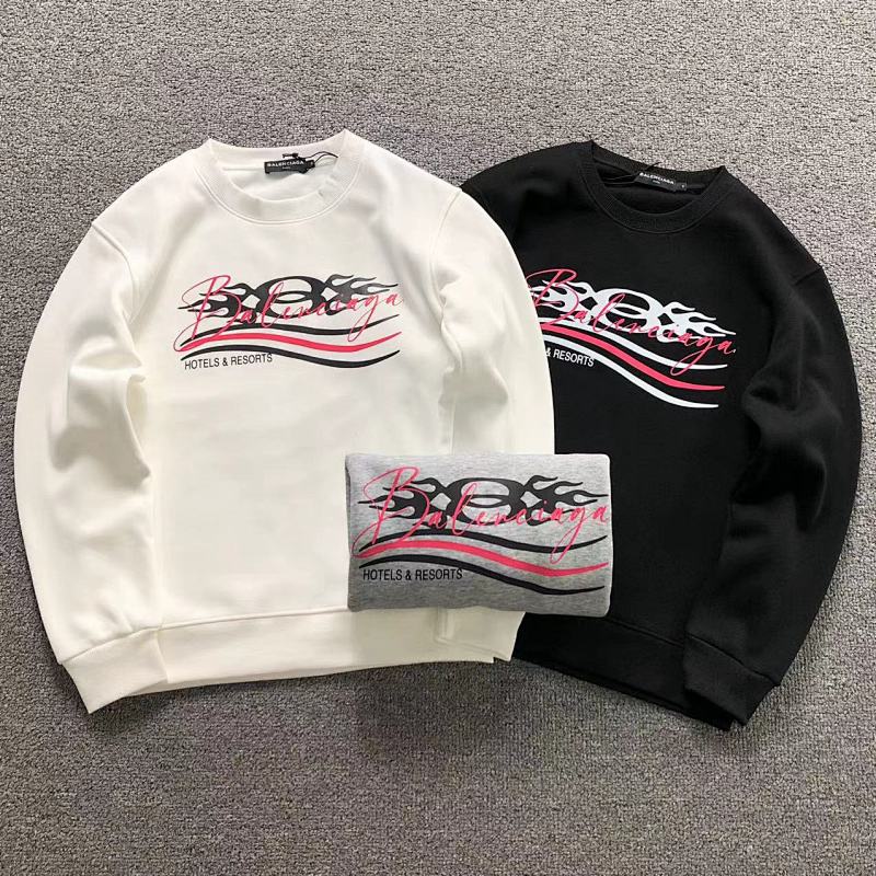 BALENCIAGA HOODIE 2112092501（im 170cm 60kg i wear size M in the phot）