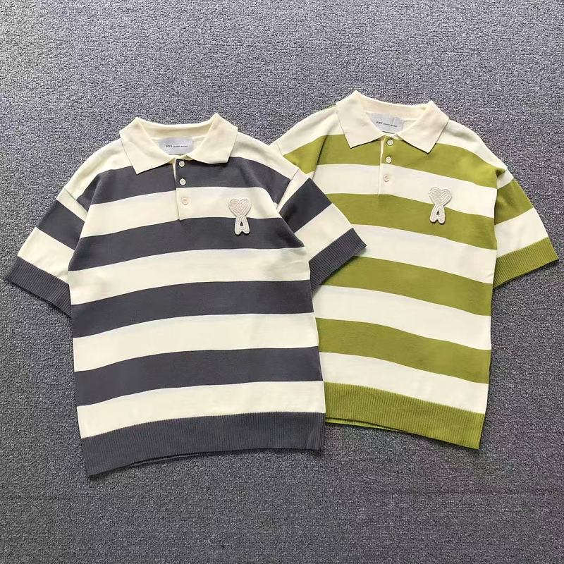 AMI POLO 3205070721 （im 170cm 60kg i wear size M in the phot）