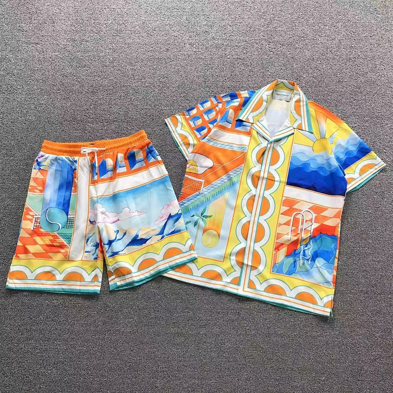 TOP SHORTS CASABLANCA SHIRT SHORTS 1110074739
