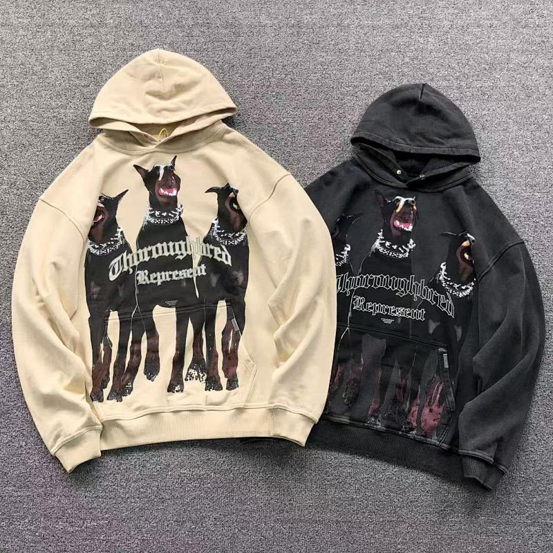 REPRESENT HOODIE 510032691（im 170cm 60kg i wear size S in the phot）
