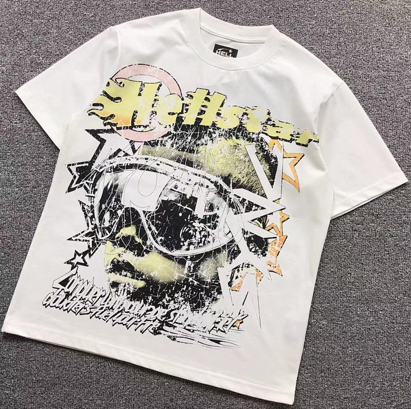 HELLSTAR T-SHIRT 504110671 （im 170cm 60kg i wear size M in the phot）
