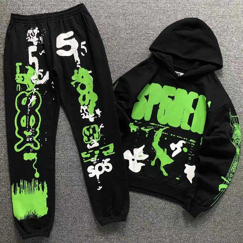 TOP TROUSERS SP5DER HOODIE TROUSERS 22081014125