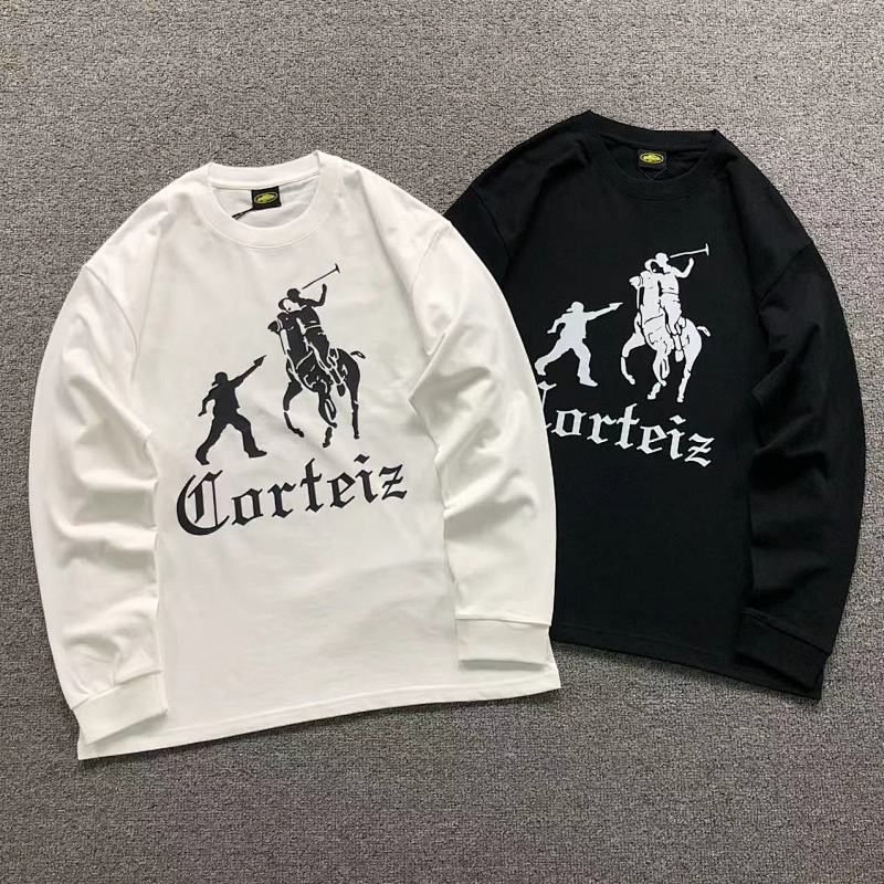 CORTEIZ LONG SLEEVED 523070578（im 170cm 60kg i wear size L in the phot）