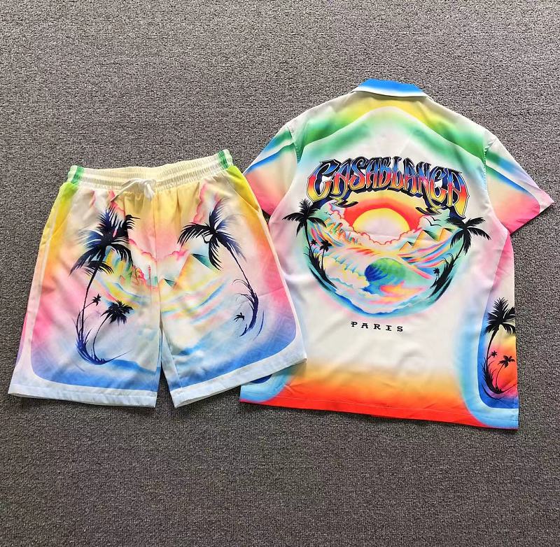 TOP SHORTS CASABLANCA SHIRT SHORTS 2208140939