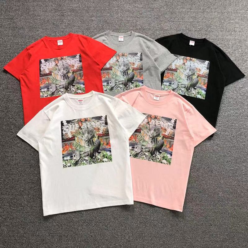SUPREME T-SHIRT 123141102（im 170cm 60kg i wear size M in the phot）