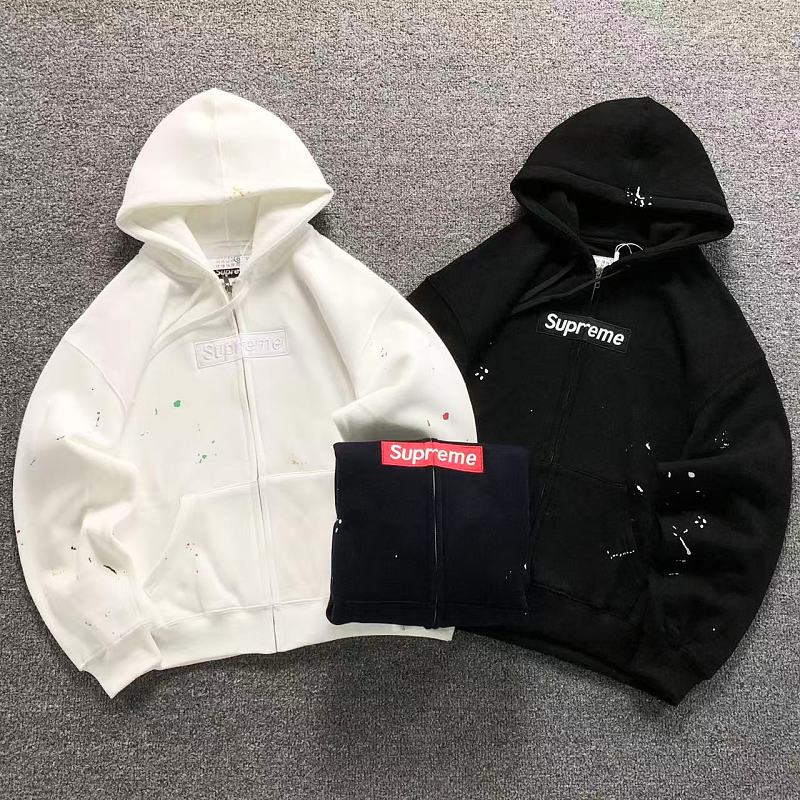 SUPREME MAISON MARGIELA HOODIE 3208143419（im 170cm 60kg i wear size S in the phot）