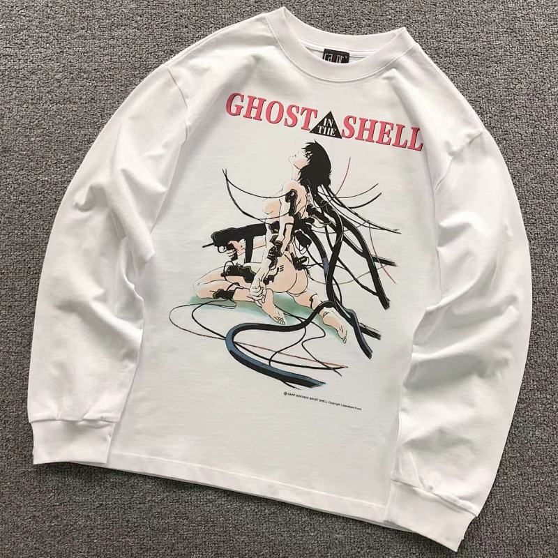 SAINT MICHAEL LONG SLEEVED 3110080517（im 170cm 60kg i wear size S in the phot）