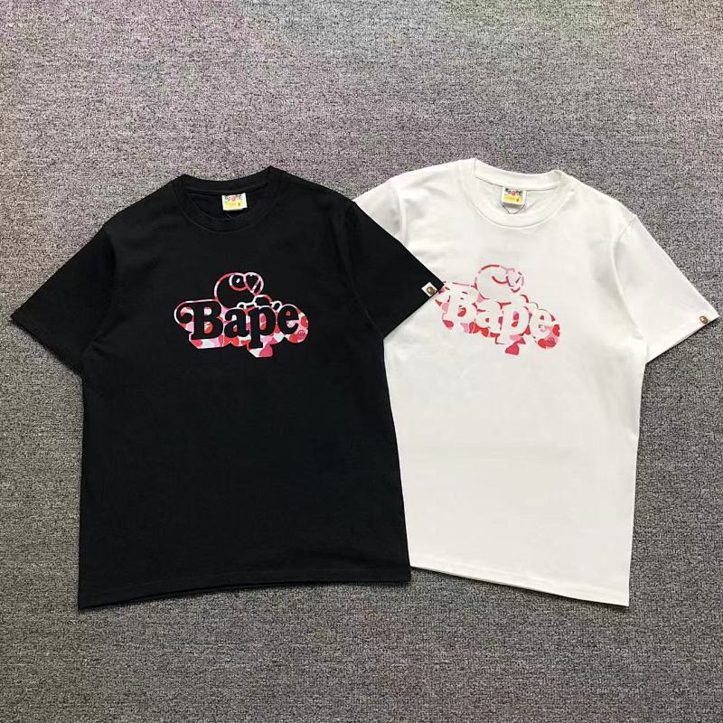 BAPE T-SHIRT 4110110898（im 170cm 60kg i wear size M in the phot）