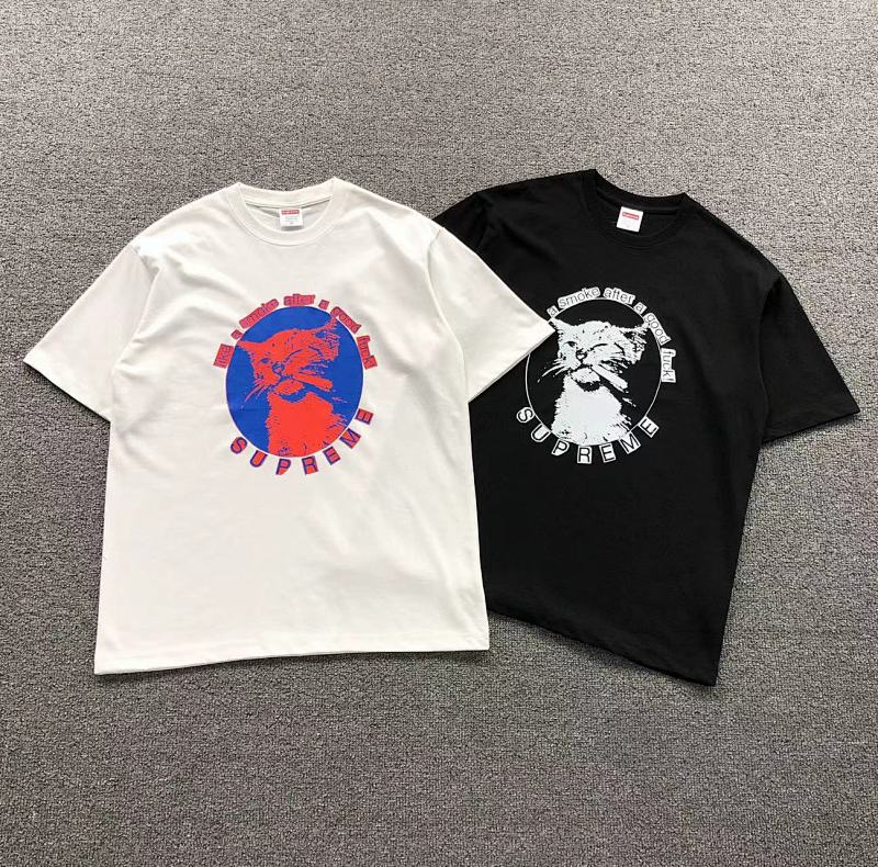 SUPREME T-SHIRT 4105200821（im 170cm 60kg i wear size M in the phot）