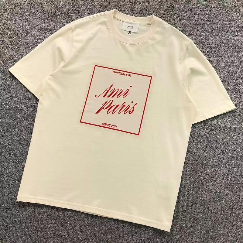 AMI T-SHIRT 22042020125（im 170cm 60kg i wear size M in the phot）