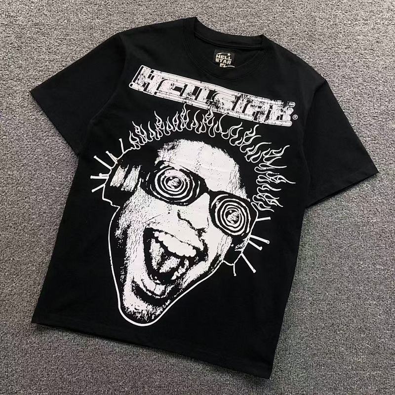 HELLSTAR T-SHIRT 12170471（im 170cm 60kg i wear size M in the phot）