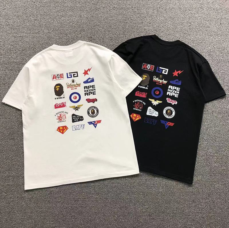 BAPE T-SHIRT 124151231（im 170cm 60kg i wear size M in the phot）