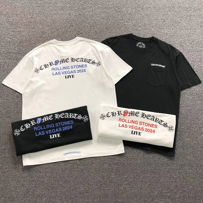 CHROME HEARTS T-SHIRT 4206202102（im 170cm 60kg i wear size M in the phot）