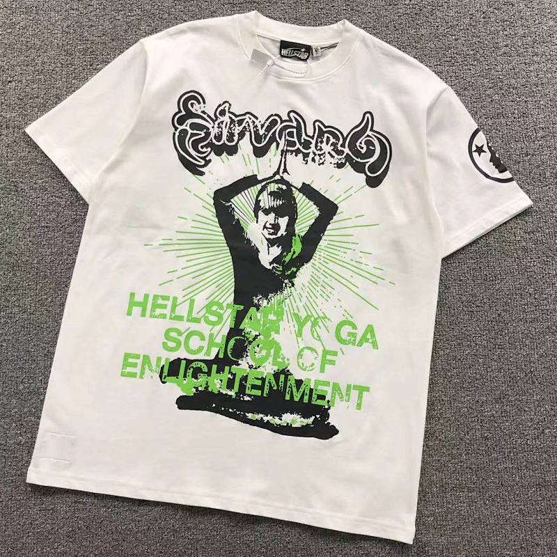 HELLSTAR T-SHIRT 2203111972（im 170cm 60kg i wear size M in the phot）