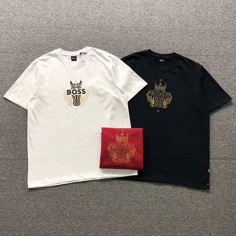 HUGO BOSS T-SHIRT 4204101377（im 170cm 60kg i wear size L in the phot）