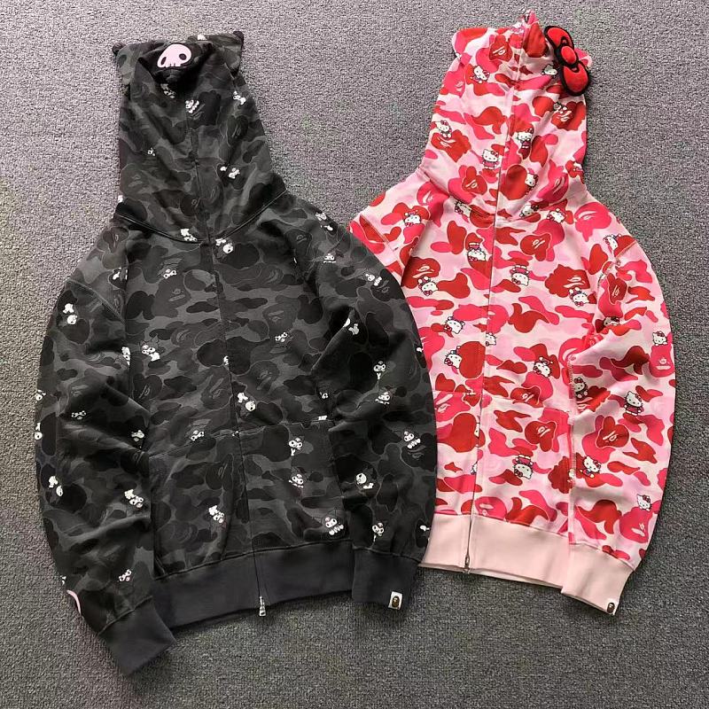 BAPE HOODIE 3205184311（im 170cm 60kg i wear size M in the phot）