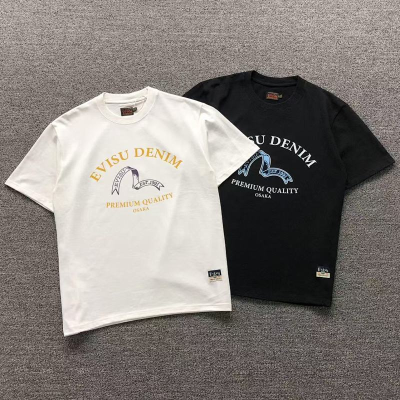 EVISU T-SHIRT 572544134（im 170cm 60kg i wear size S in the phot）