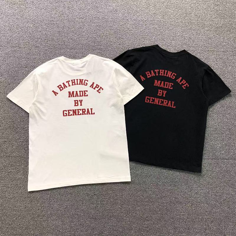BAPE T-SHIRT 4107300898（im 170cm 60kg i wear size S in the phot）